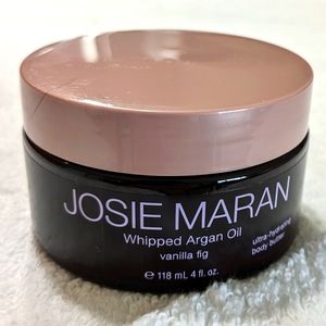 Sealed Josie Maran Argan Oil Body Butter Whipped Creamery Oil Vanilla fig